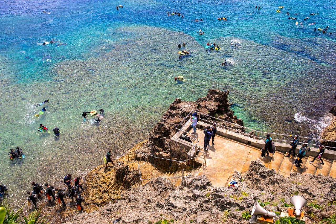 渡假村 海まで徒歩1分 沖縄でも珍しい絶景ホテル 贅沢プライベートビーチ付き ビーチルーム